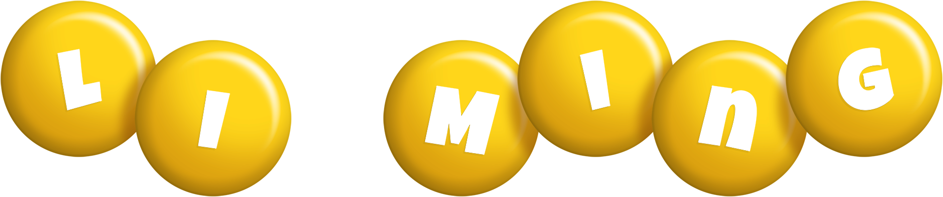 Li Ming candy-yellow logo
